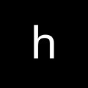 LATIN SMALL LETTER H Basic Latin Unicode U+68