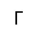 CYRILLIC CAPITAL LETTER GHE Cyrillic Unicode U+413