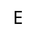 CYRILLIC CAPITAL LETTER IE Cyrillic Unicode U+415