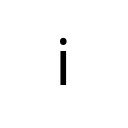 LATIN SMALL LETTER I Basic Latin Unicode U+69