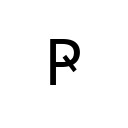 CYRILLIC CAPITAL LETTER ER WITH TICK Cyrillic Unicode U+48E