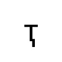 CYRILLIC SMALL LETTER TE WITH DESCENDER Cyrillic Unicode U+4AD