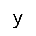 LATIN SMALL LETTER Y Basic Latin Unicode U+79