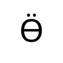 CYRILLIC CAPITAL LETTER BARRED O WITH DIAERESIS Cyrillic Unicode U+4EA