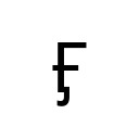 CYRILLIC CAPITAL LETTER GHE WITH STROKE AND HOOK Cyrillic Unicode U+4FA