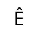 LATIN CAPITAL LETTER E WITH CIRCUMFLEX Latin-1 Supplement Unicode U+CA