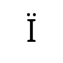 LATIN CAPITAL LETTER I WITH DIAERESIS Latin-1 Supplement Unicode U+CF