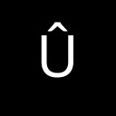 LATIN CAPITAL LETTER U WITH CIRCUMFLEX Latin-1 Supplement Unicode U+DB