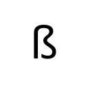 LATIN SMALL LETTER SHARP S Latin-1 Supplement Unicode U+DF