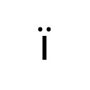 LATIN SMALL LETTER I WITH DIAERESIS Latin-1 Supplement Unicode U+EF