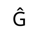 LATIN CAPITAL LETTER G WITH CIRCUMFLEX Latin Extended-A Unicode U+11C