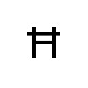 LATIN CAPITAL LETTER H WITH STROKE Latin Extended-A Unicode U+126