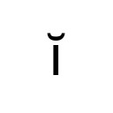 LATIN SMALL LETTER I WITH BREVE Latin Extended-A Unicode U+12D