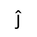 LATIN SMALL LETTER J WITH CIRCUMFLEX Latin Extended-A Unicode U+135