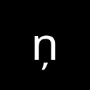 LATIN SMALL LETTER N WITH CEDILLA Latin Extended-A Unicode U+146