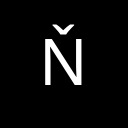 LATIN CAPITAL LETTER N WITH CARON Latin Extended-A Unicode U+147