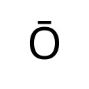LATIN CAPITAL LETTER O WITH MACRON Latin Extended-A Unicode U+14C