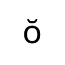 LATIN SMALL LETTER O WITH BREVE Latin Extended-A Unicode U+14F