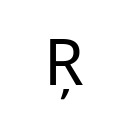 LATIN CAPITAL LETTER R WITH CEDILLA Latin Extended-A Unicode U+156
