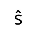LATIN SMALL LETTER S WITH CIRCUMFLEX Latin Extended-A Unicode U+15D