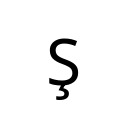 LATIN CAPITAL LETTER S WITH CEDILLA Latin Extended-A Unicode U+15E