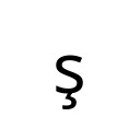 LATIN SMALL LETTER S WITH CEDILLA Latin Extended-A Unicode U+15F
