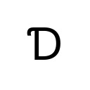 LATIN CAPITAL LETTER D WITH HOOK Latin Extended-B Unicode U+18A