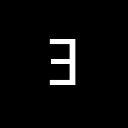 LATIN CAPITAL LETTER REVERSED E Latin Extended-B Unicode U+18E