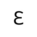 LATIN CAPITAL LETTER OPEN E Latin Extended-B Unicode U+190