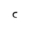 LATIN SMALL LETTER EGYPTOLOGICAL AIN Latin Extended-D Unicode U+A725