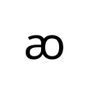 LATIN SMALL LETTER AO Latin Extended-D Unicode U+A735