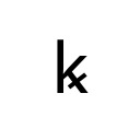 LATIN SMALL LETTER K WITH DIAGONAL STROKE Latin Extended-D Unicode U+A743