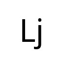 LATIN CAPITAL LETTER L WITH SMALL LETTER J Latin Extended-B Unicode U+1C8