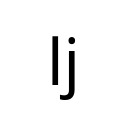 LATIN SMALL LETTER LJ Latin Extended-B Unicode U+1C9