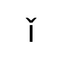 LATIN SMALL LETTER I WITH CARON Latin Extended-B Unicode U+1D0