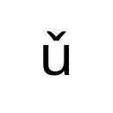 LATIN SMALL LETTER U WITH CARON Latin Extended-B Unicode U+1D4