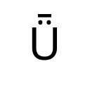 LATIN CAPITAL LETTER U WITH DIAERESIS AND MACRON Latin Extended-B Unicode U+1D5