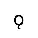 LATIN SMALL LETTER O WITH OGONEK Latin Extended-B Unicode U+1EB