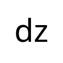 LATIN SMALL LETTER DZ Latin Extended-B Unicode U+1F3