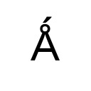 LATIN CAPITAL LETTER A WITH RING ABOVE AND ACUTE Latin Extended-B Unicode U+1FA