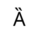 LATIN CAPITAL LETTER A WITH DOUBLE GRAVE Latin Extended-B Unicode U+200