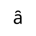 LATIN SMALL LETTER A WITH INVERTED BREVE Latin Extended-B Unicode U+203
