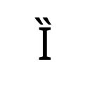 LATIN CAPITAL LETTER I WITH DOUBLE GRAVE Latin Extended-B Unicode U+208