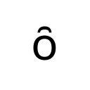 LATIN SMALL LETTER O WITH INVERTED BREVE Latin Extended-B Unicode U+20F