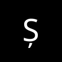 LATIN CAPITAL LETTER S WITH COMMA BELOW Latin Extended-B Unicode U+218