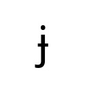 LATIN SMALL LETTER J WITH STROKE Latin Extended-B Unicode U+249