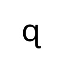 LATIN SMALL LETTER Q WITH HOOK TAIL Latin Extended-B Unicode U+24B