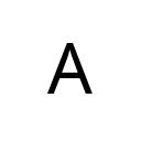 LATIN CAPITAL LETTER A Basic Latin Unicode U+41