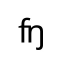 LATIN SMALL LETTER FENG DIGRAPH IPA Extensions Unicode U+2A9