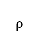 GREEK SUBSCRIPT SMALL LETTER RHO Phonetic Extensions Unicode U+1D68